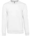 KB488 K488 Kariban Crew Neck Sweatshirt White colour image